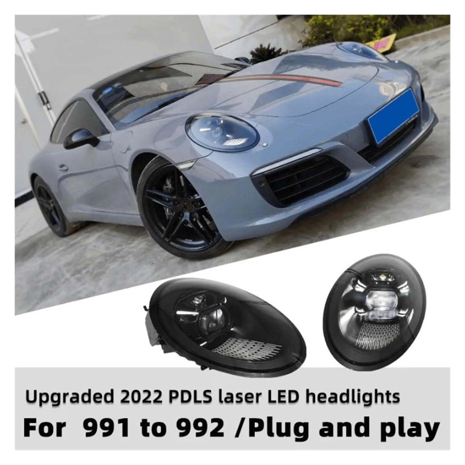 Amazon.co.jp: ポルシェ 911 LED ヘッドライト 991 から 992